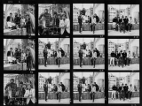 The ROLLING STONES, Caged contact sheet, 1965 by GERED MANKOWITZ